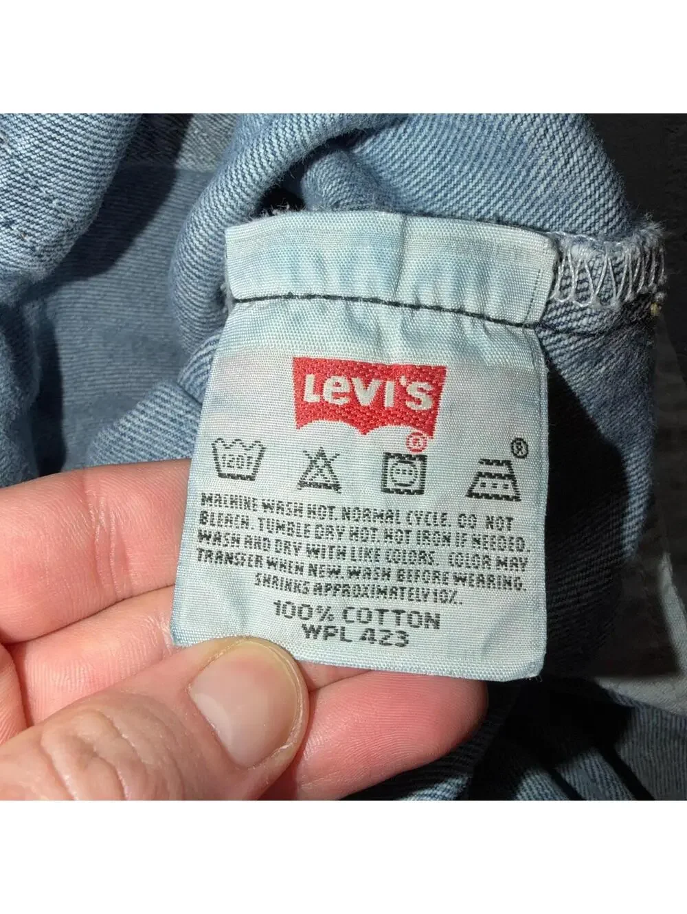 Levis 501 Vintage Y2K Mexico Straight Leg Jeans 35x34 90s Light Wash Act 32x29